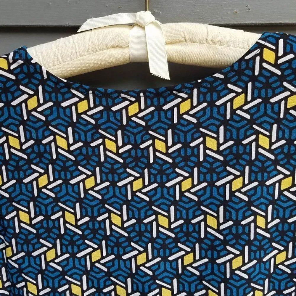 Jones Studio Teal Yellow Shell Size Large - Picture 4 of 9